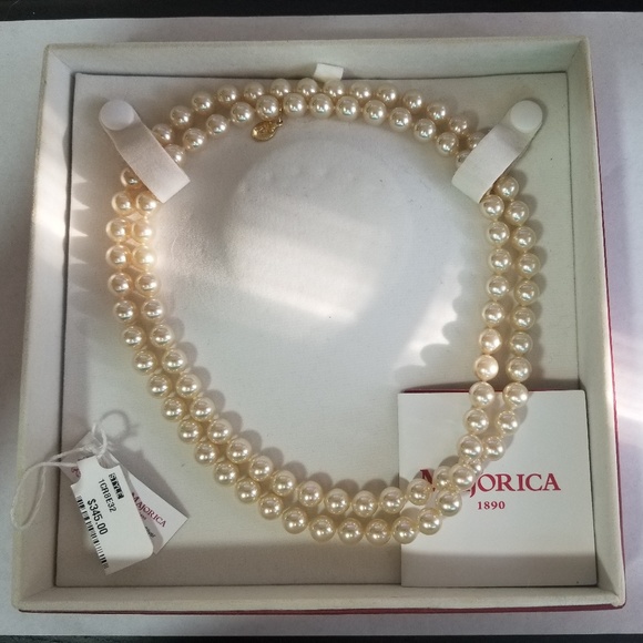 Majorica Cream Pearl Necklace